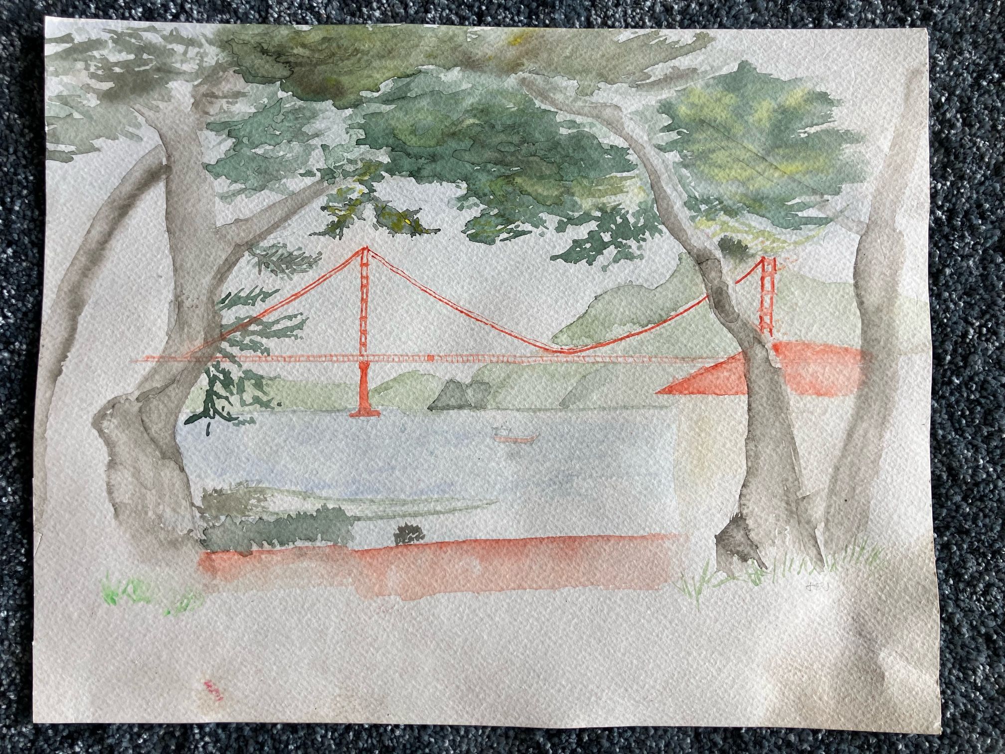 Art on Canvas Paper