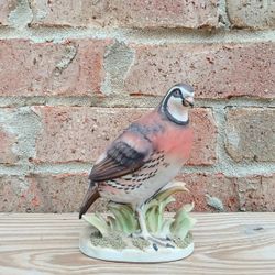 Vintage Lefton Quail Figurine