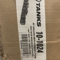 Sprinter van long range fuel tank