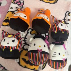 Halloween Hello Kitty Plushies 