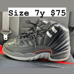 Jordan Retro 12s Size 7y