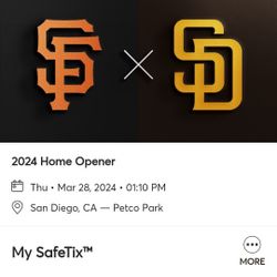 Padres Opening Day 