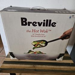 GREAT CONDITION BREVILLE HOT WOK ELECTRIC WOK SKILLET TOP QUALITY SELLING CHEAP