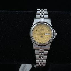 Citizen Automatic Silver Tone Stainless Steel Women's Watch PD2880-67P