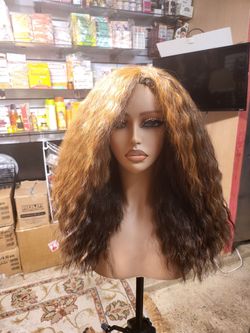 Wet and wavy 14inch 4/37/30 Wig with free part bangs