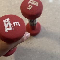 Dumbbell 3lb Pair 