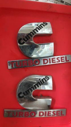 Dodge ram diesel Cummins emblem 2500 3500