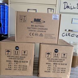 MK Battery AGM 12V 50 AH