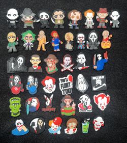 Scary/horror Movie Croc Charms 