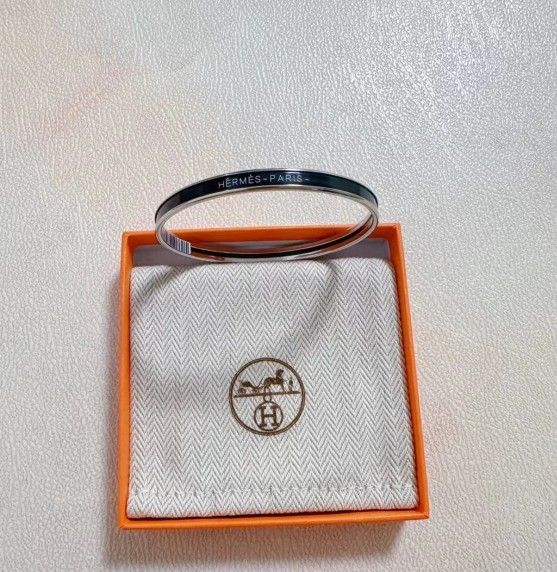 Women's black enamel gold-plated bracelet