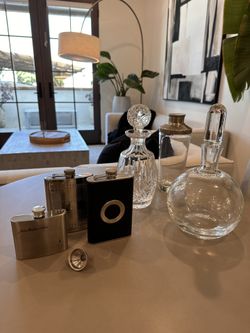 Bar Decanters and Flasks