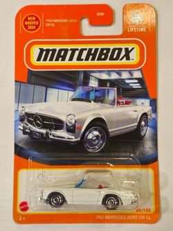 MATCHBOX # 86 OF 100 . 1963 MERCEDES BENZ (230) SL .