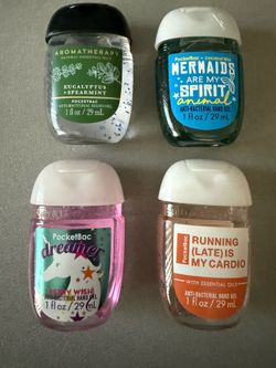 4 HAND SANITIZERS