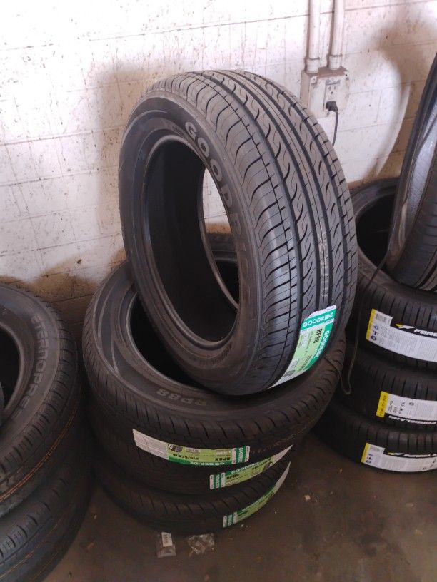 Set De Llantas Nuevas Goodride 215 55 16