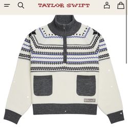 Taylor Swift Folklore Quarter Zip size 2XL