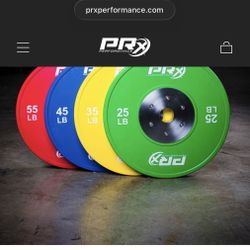 PRX Elite Competition Bumper Plate Set