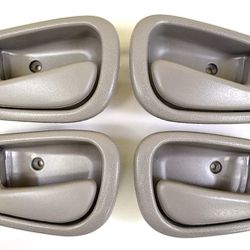 3  Car Door Manual Handles Grey (2R 1L)