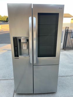 Refrigerator LG Stainless Steel Counter Depth