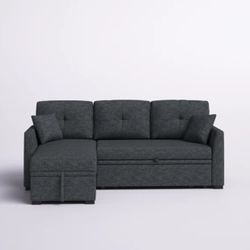 Barrientez 85” Upholstered Sleeper Sofa – Great Condition