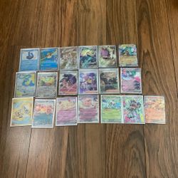 Pokémon Cards Really Good Condition With Sleeves.