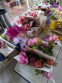 Book centerpieces