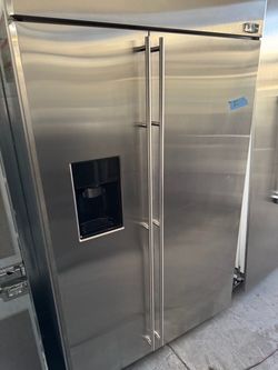 48”GE MONOGRAM SIDE BY SIDE BUILT IN