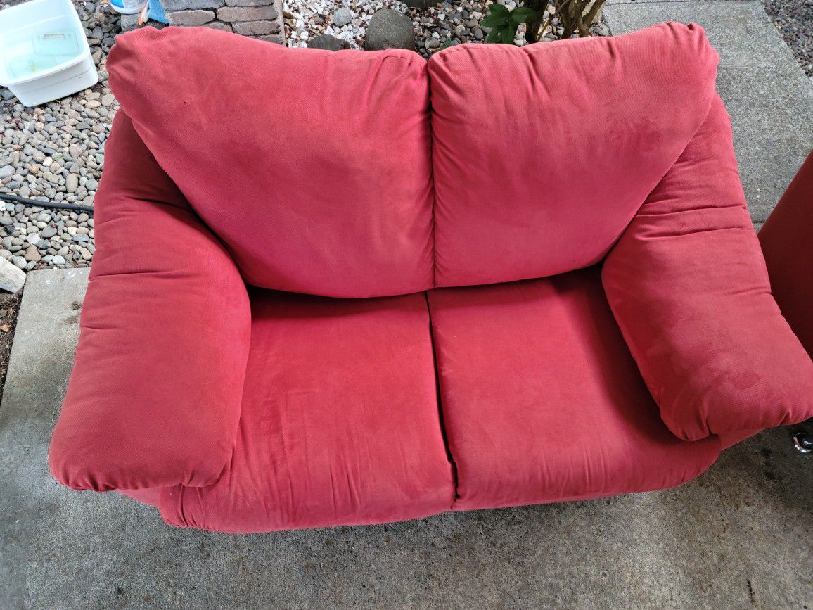 sofa (love seat, chair)