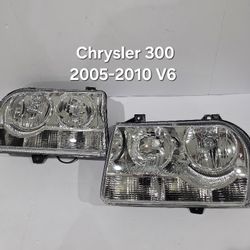 Chrysler 300 2005-2010 Headlights V6 