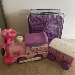 Minnie Mouse Battery Powered Train and Tracks for Sale in Goodyear AZ OfferUp