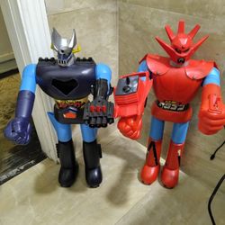 970's Mattel Shogun Warriors Dragun And Machinder Jumbo 24" 
