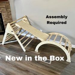 Montessori 7 in 1 Triangle PlaySet, LARGE 2-8yrs (Retails $299) 