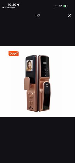 Keyless Digital Smart Lock - Rose Gold Finish