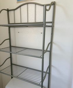 Shelf stand over the toilet if choose