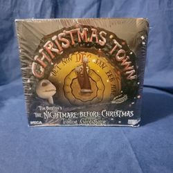 Factory Sealed Booster Box Nightmare Before Xmas Christmas Town Expansion TCG