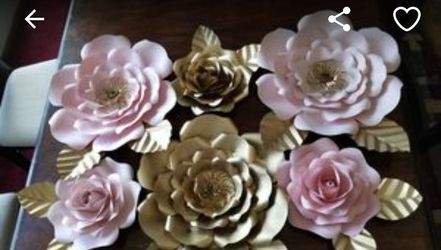 Paper flowers
