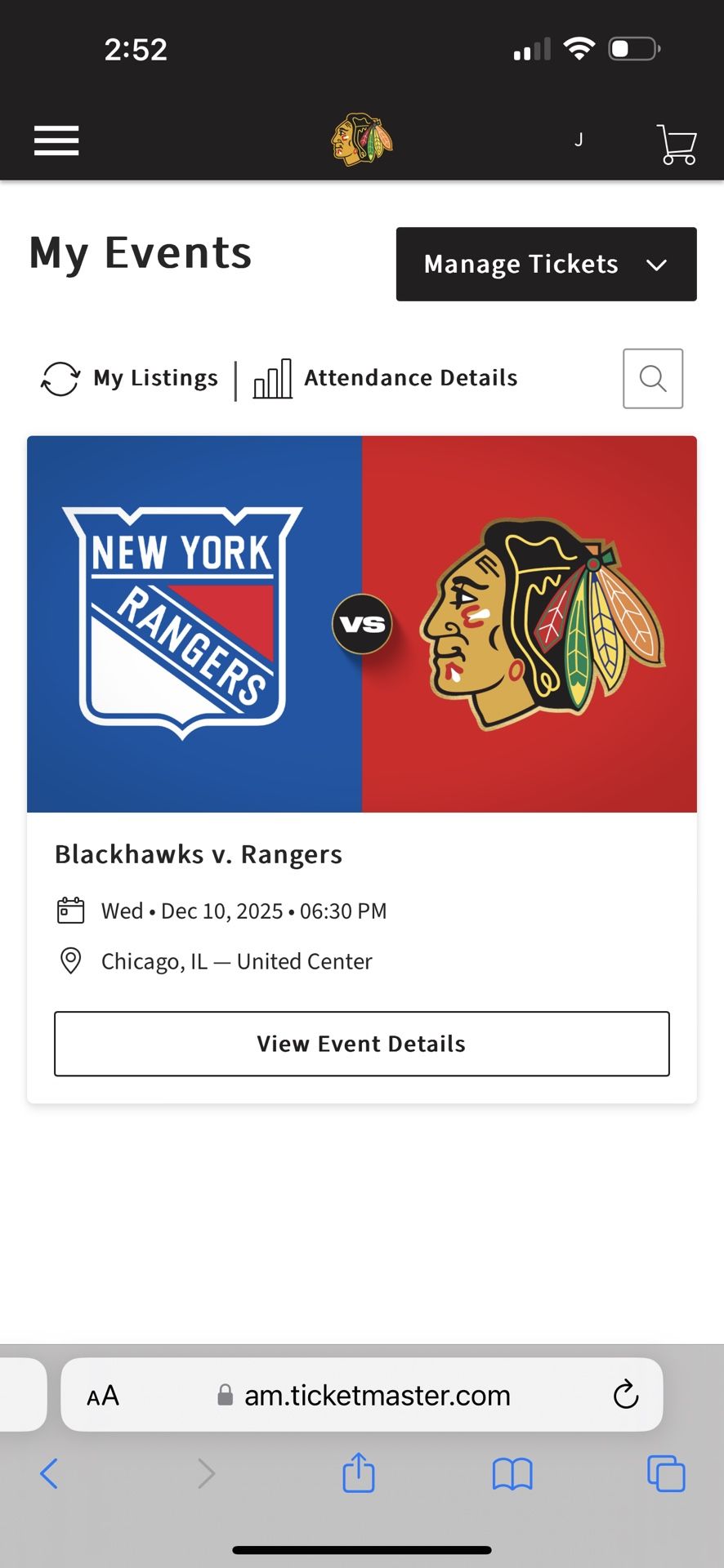 Blackhawks Tickets
