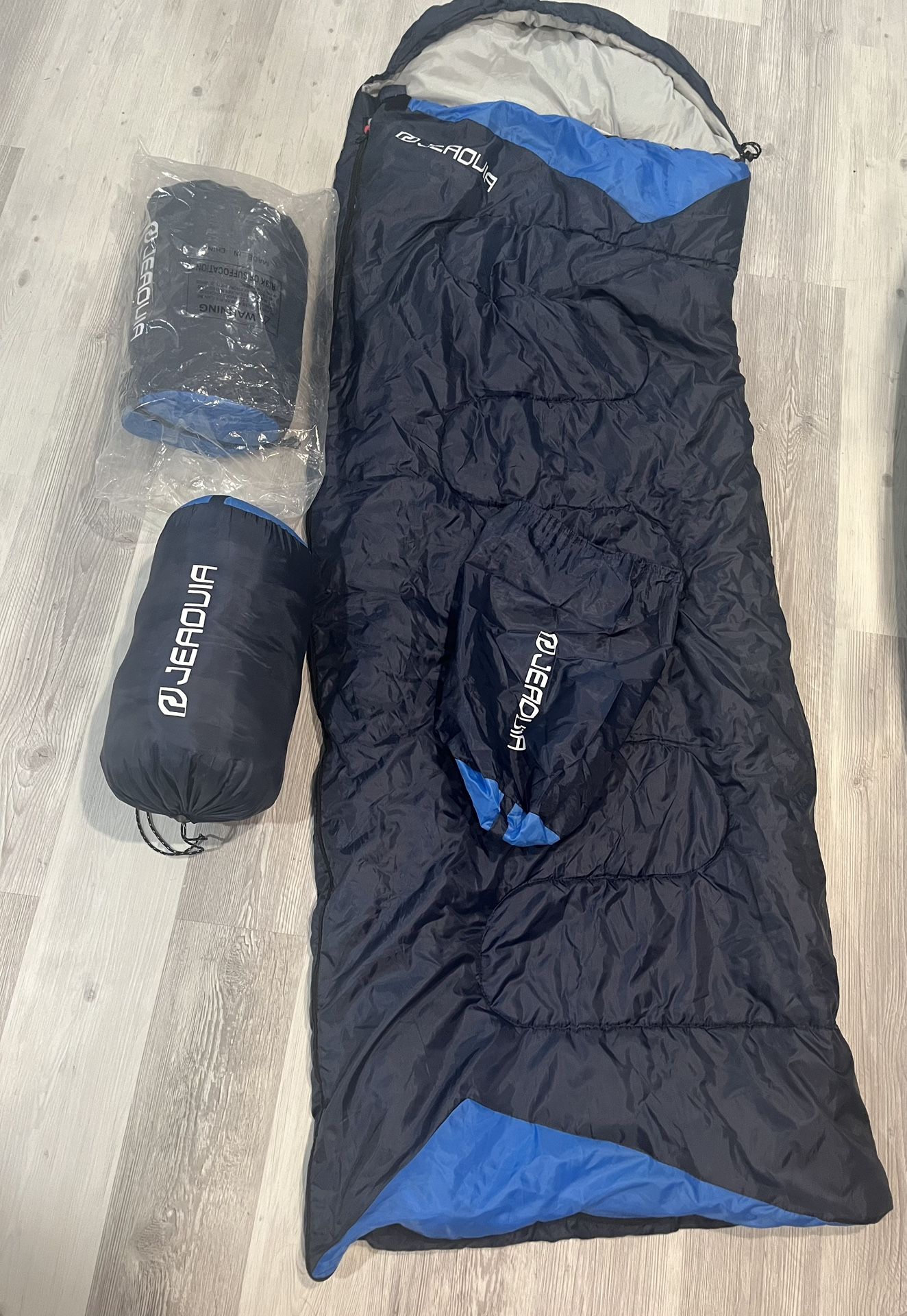 3x Sleeping Bags And Pads