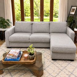 West Elm Sleeper Sofa Modern Pull Out Couch