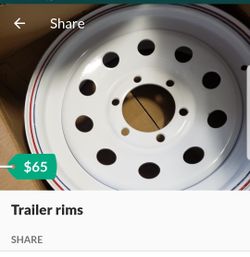 Trailer rims