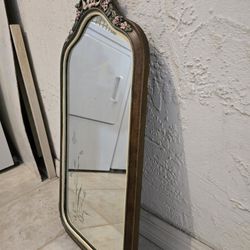 Antique Nurre Floral Mirror 1(contact info removed)