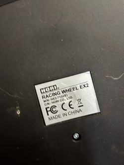 Xbox steering wheel and pedal