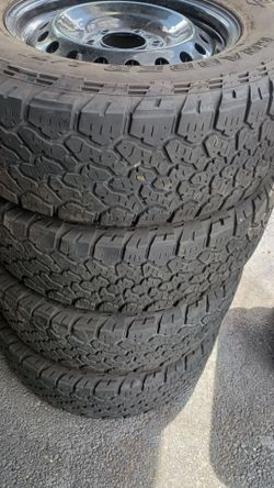 Set of 17 inch wheels