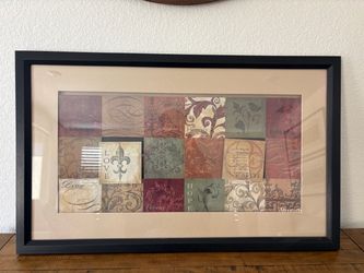 Framed Inspirational Collage Wall Art
