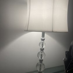 One Glam Lamp With Crystal Ball Base!