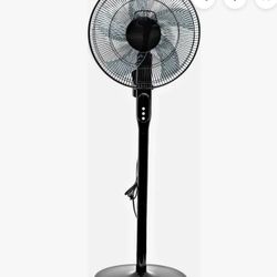 Adjustable Standing Fan W/Remote 16 In