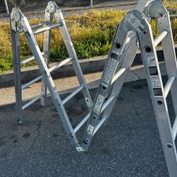 Articulating/ Folding Extensions Ladder