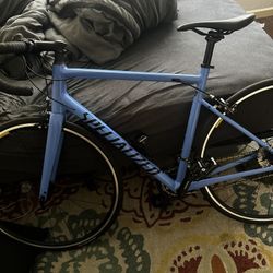 Blue 2021 Specialized Road Bike