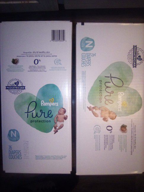 Pampers Pure Infant Diapers 