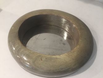 Vintage hat mold with mirrored base