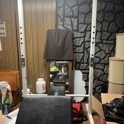 squat, Rack, Weight Bench